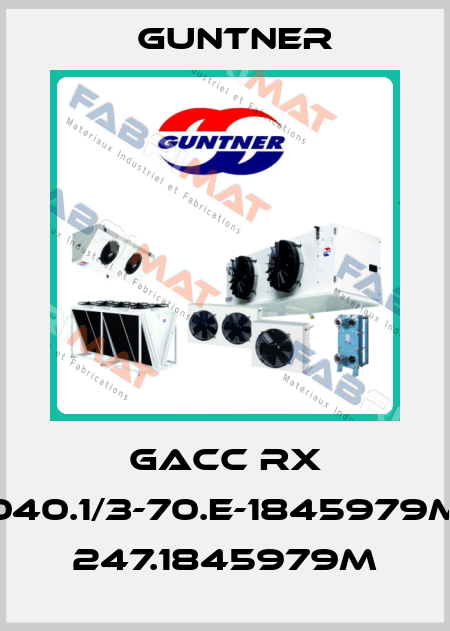 GACC RX 040.1/3-70.E-1845979M 247.1845979M Guntner