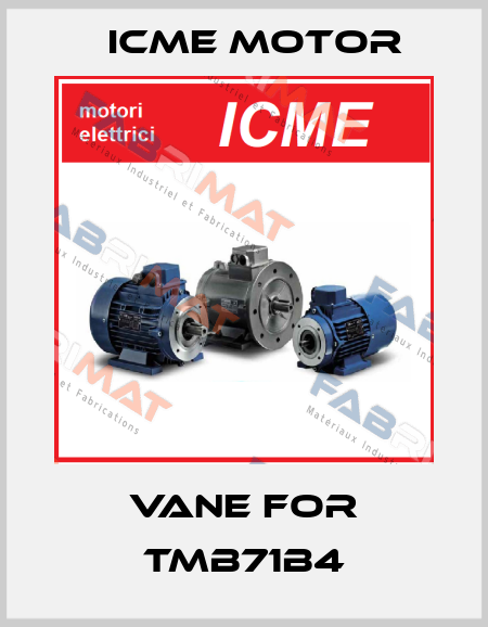 Vane for TMB71B4 Icme Motor