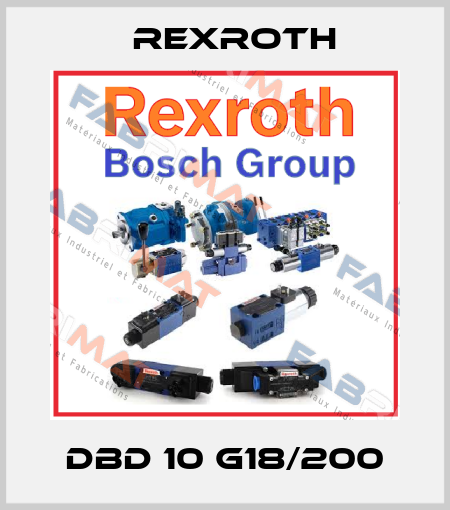 DBD 10 G18/200 Rexroth
