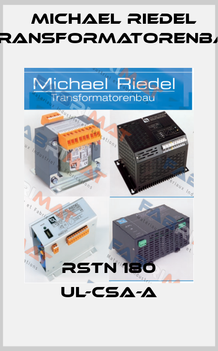 RSTN 180 UL-CSA-A Michael Riedel Transformatorenbau