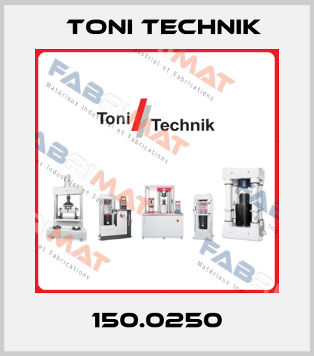 150.0250 Toni Technik
