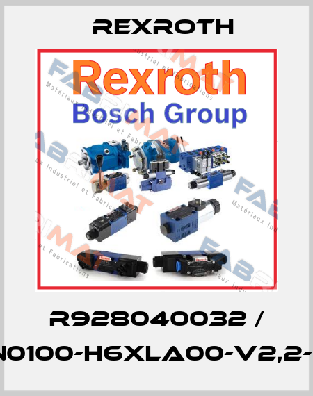 R928040032 / 10TEN0100-H6XLA00-V2,2-M-R4 Rexroth