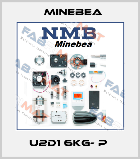 U2D1 6KG- P  Minebea