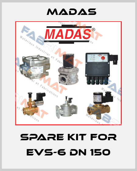 SPARE KIT FOR EVS-6 DN 150 Madas