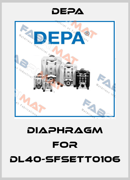 diaphragm for DL40-SFSETT0106 Depa