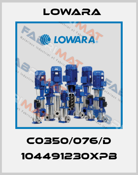 C0350/076/D 104491230XPB Lowara