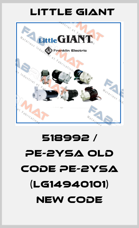 518992 / PE-2YSA old code PE-2YSA (LG14940101) new code Little Giant
