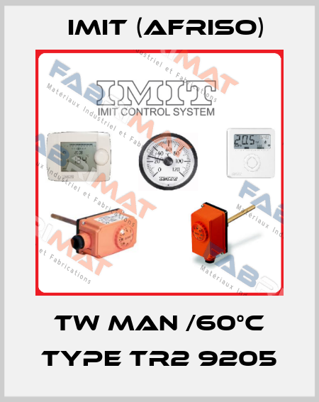 TW MAN /60°C TYPE TR2 9205 IMIT (Afriso)
