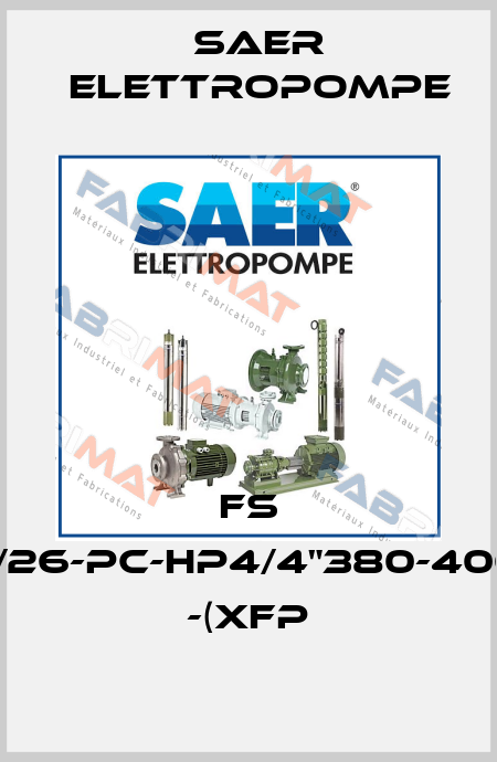 FS 98D/26-PC-HP4/4"380-400/50 -(xfp Saer Elettropompe