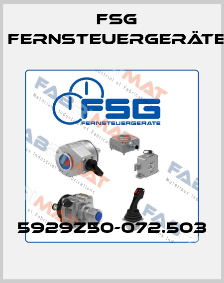 5929Z50-072.503 FSG Fernsteuergeräte