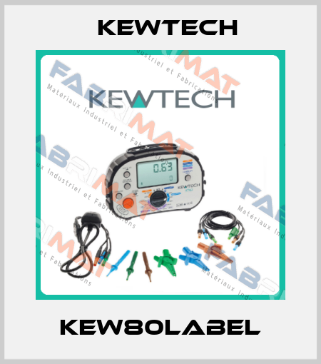 KEW80LABEL Kewtech
