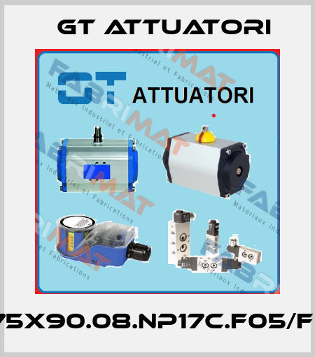 GTKB.75x90.08.NP17C.F05/F07.000 GT Attuatori