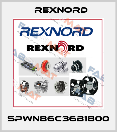 SPWN86C36B1800 Rexnord