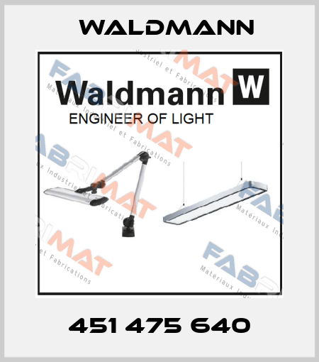 451 475 640 Waldmann