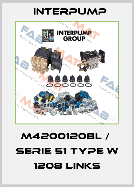 M42001208L /  Serie 51 Type W 1208 links Interpump