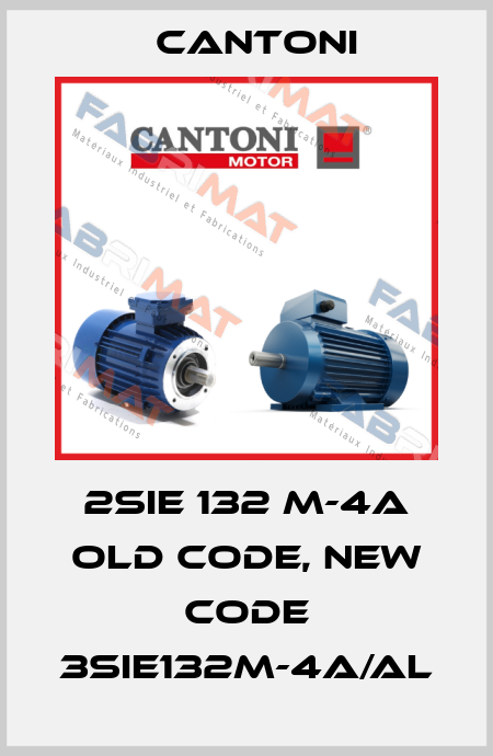 2SIE 132 M-4A old code, new code 3SIE132M-4A/AL Cantoni