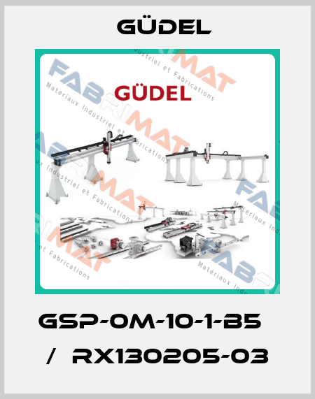 GSP-0M-10-1-B5   /  RX130205-03 Güdel