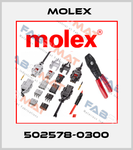 502578-0300 Molex