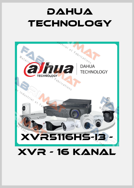 XVR5116HS-I3 - XVR - 16 Kanal Dahua Technology