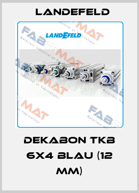 Dekabon TKB 6X4 BLAU (12 mm) Landefeld