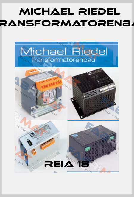 REIA 18 Michael Riedel Transformatorenbau