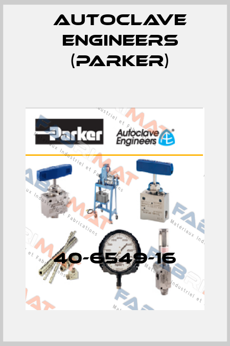 40-6549-16 Autoclave Engineers (Parker)