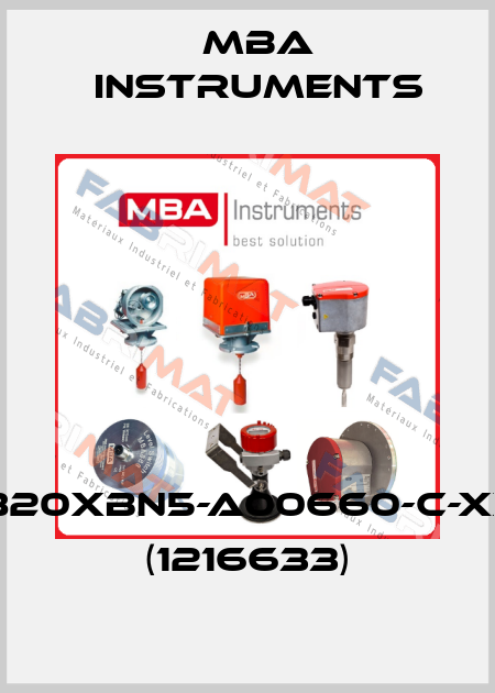 MBA820XBN5-A00660-C-XXXXX (1216633) MBA Instruments