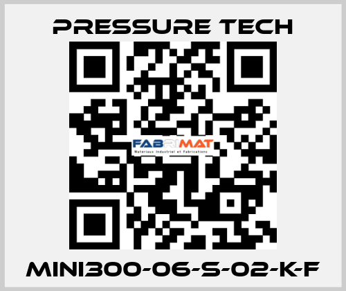 MINI300-06-S-02-K-F Pressure Tech