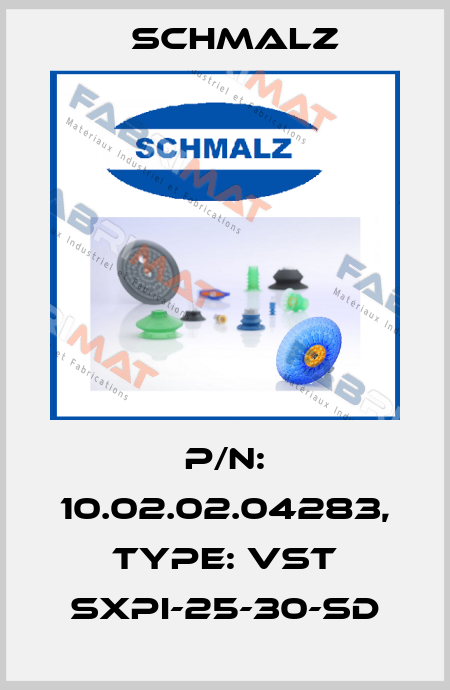 P/N: 10.02.02.04283, Type: VST SXPi-25-30-SD Schmalz