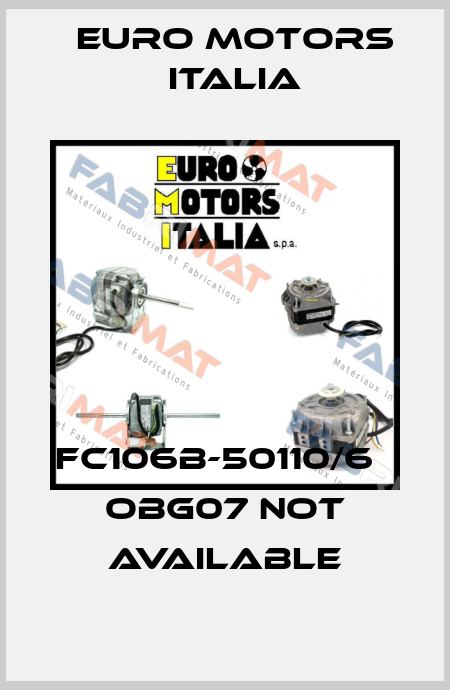 FC106B-50110/6    OBG07 not available Euro Motors Italia