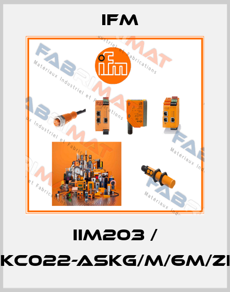 IIM203 / IIKC022-ASKG/M/6M/ZH Ifm