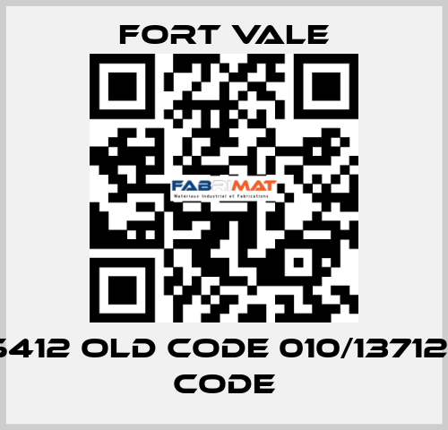 010/15412 old code 010/137121 new code Fort Vale