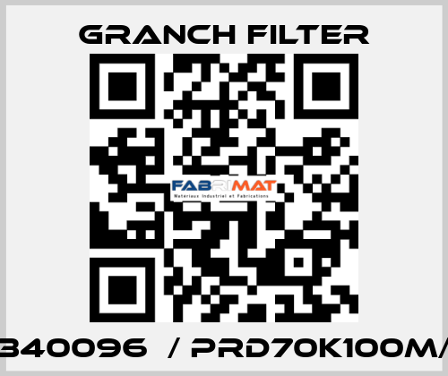 N340096  / PRD70K100M/S GRANCH FILTER