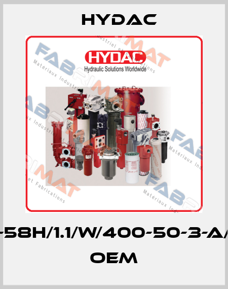 RFCS-BL-58H/1.1/W/400-50-3-A/1/MG/001 OEM Hydac