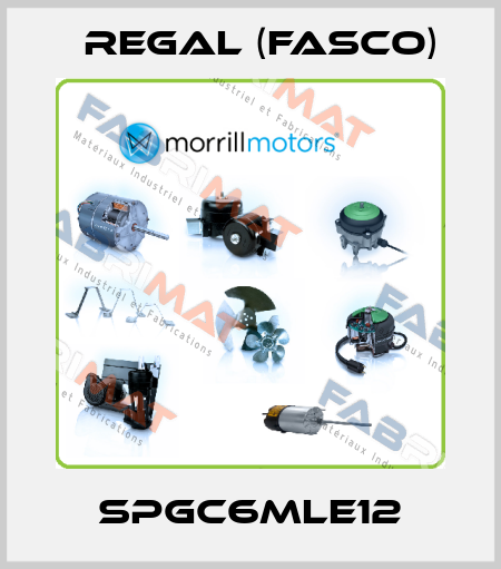 SPGC6MLE12 Regal (Fasco)
