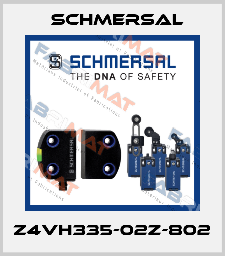 Z4VH335-02z-802 Schmersal