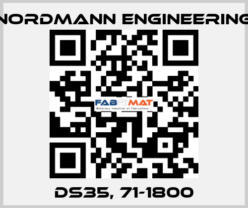 DS35, 71-1800 NORDMANN ENGINEERING