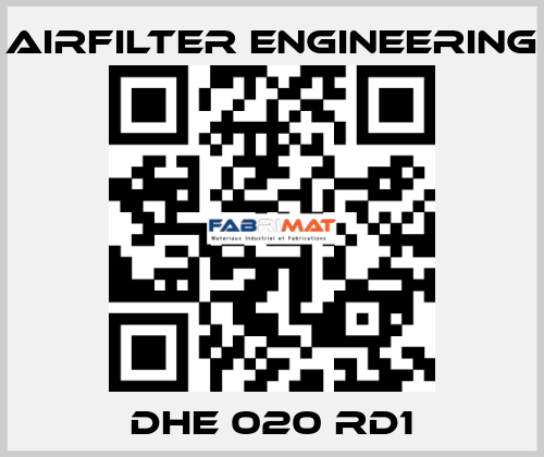 DHE 020 RD1 Airfilter Engineering