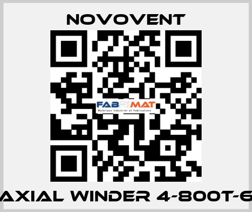 Axıal wınder 4-800T-6 Novovent