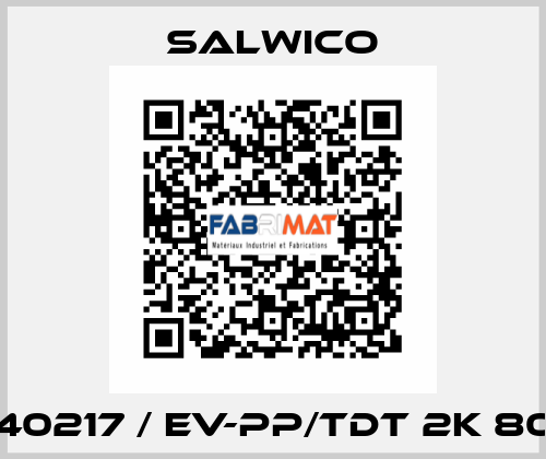 040217 / EV-PP/TDT 2K 80C Salwico