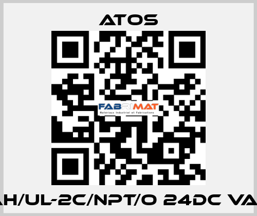 DLAH/UL-2C/NPT/O 24DC Valve Atos