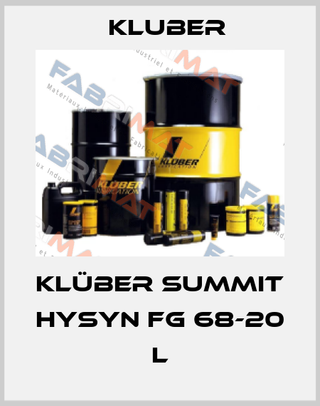 Klüber Summit Hysyn FG 68-20 l Kluber