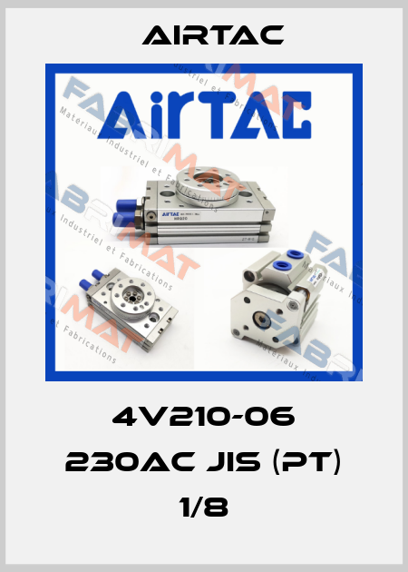 4V210-06 230AC JIS (PT) 1/8 Airtac
