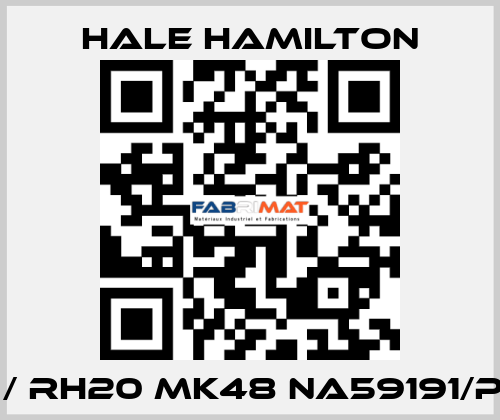 K1313  / RH20 MK48 NA59191/PI11495 HALE HAMILTON