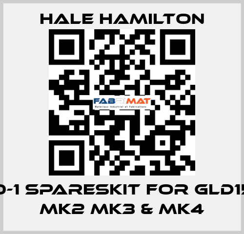 K220-1 SparesKit for GLD15MK1 MK2 MK3 & MK4 HALE HAMILTON