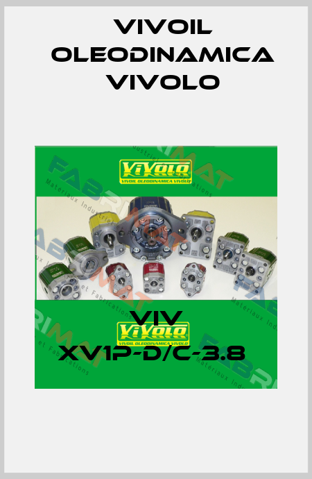 VIV XV1P-D/C-3.8  Vivoil Oleodinamica Vivolo