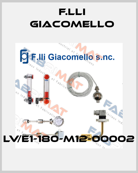 LV/E1-180-M12-00002 F.lli Giacomello