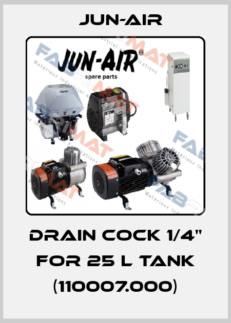 Drain cock 1/4" for 25 l tank (110007.000) Jun-Air