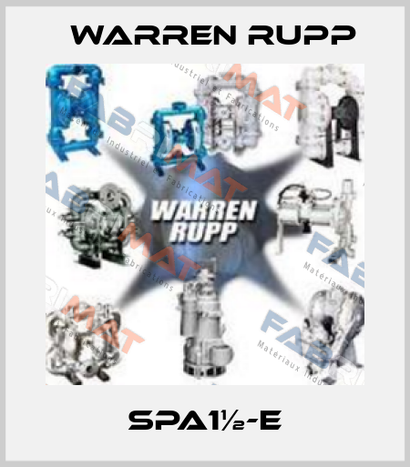 SPA1½-E Warren Rupp