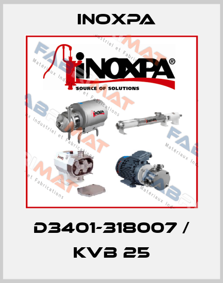 D3401-318007 / KVB 25 Inoxpa